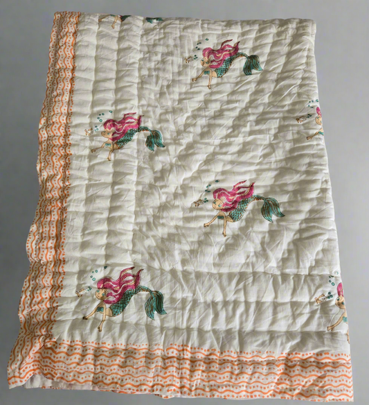 Mermaid Dreams Reversible Quilt