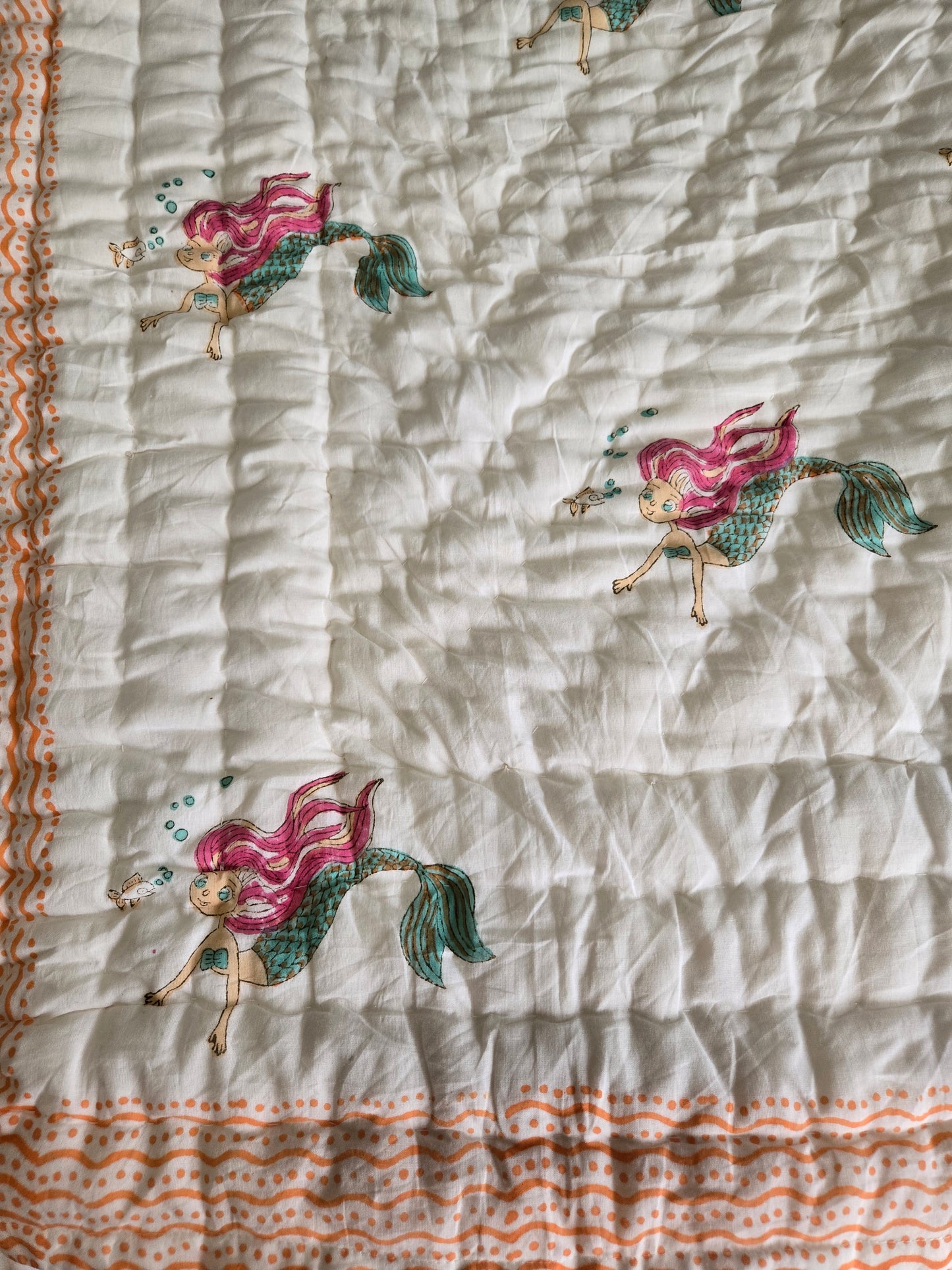 Mermaid Dreams Reversible Quilt