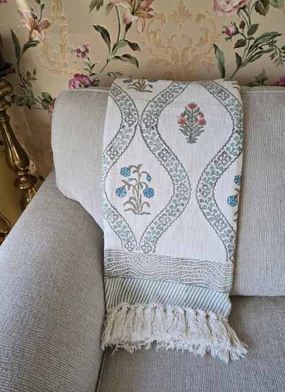 Botanical Trellis Throw