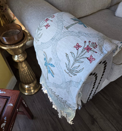 Tropical Bloom Throw