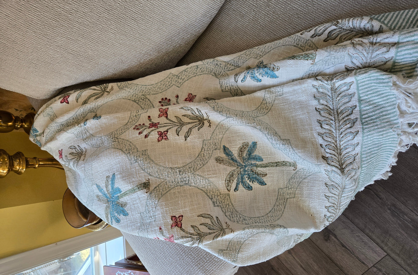 Tropical Bloom Throw