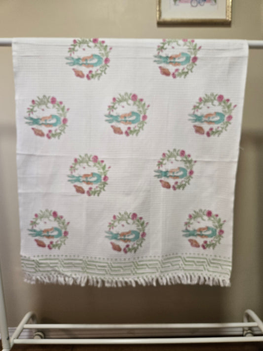 Kids Waffle Cotton Towel - Peter Rabbit Bloom