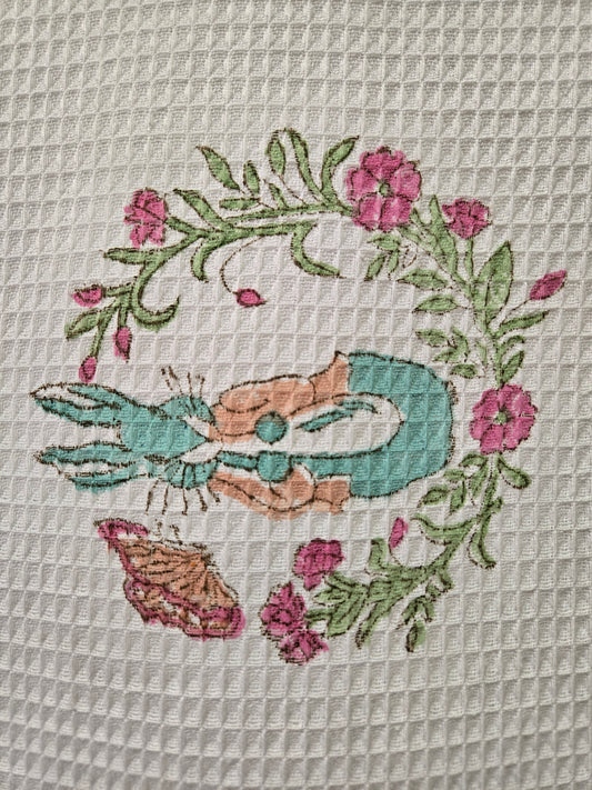 Kids Waffle Cotton Towel - Peter Rabbit Bloom