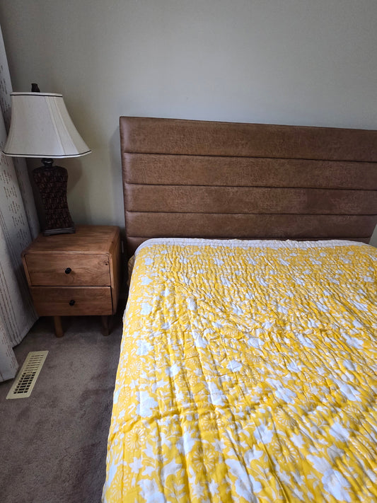 Sunkissed Meadow Reversible Quilt  - Queen Size