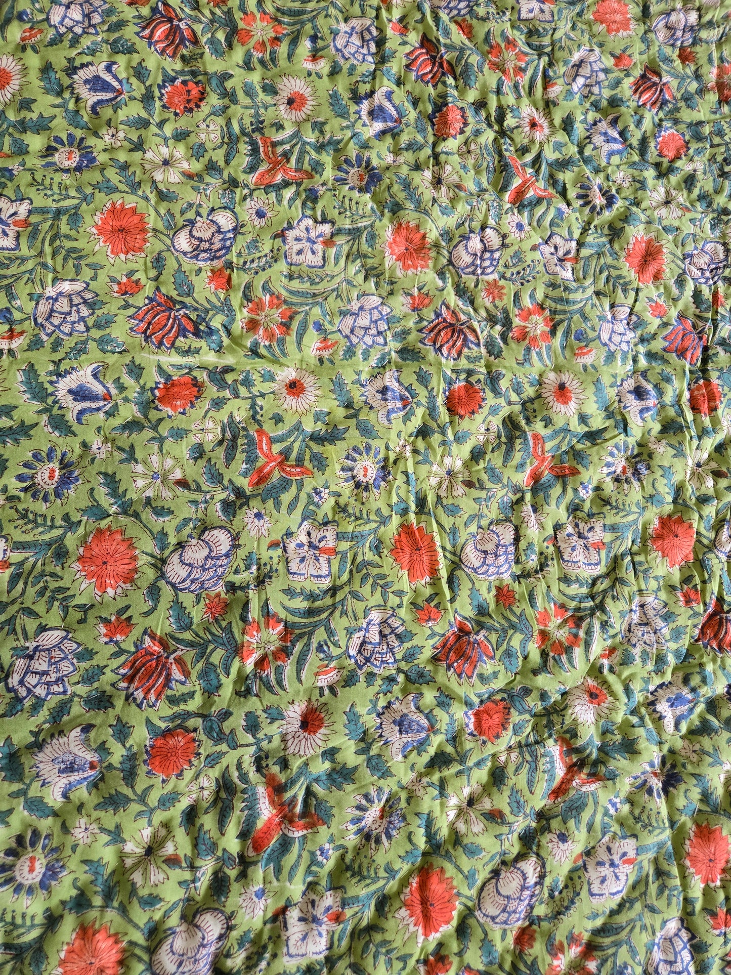 Garden Reverie - King Size Reversible Quilt