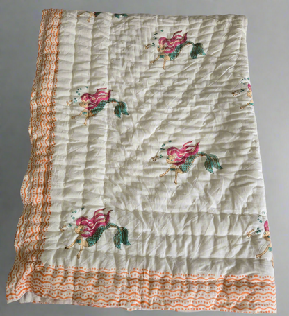 Mermaid Dreams Reversible Quilt