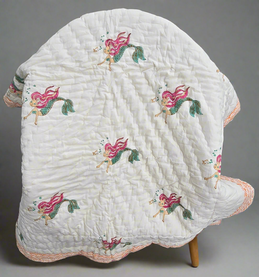 Mermaid Dreams Reversible Quilt