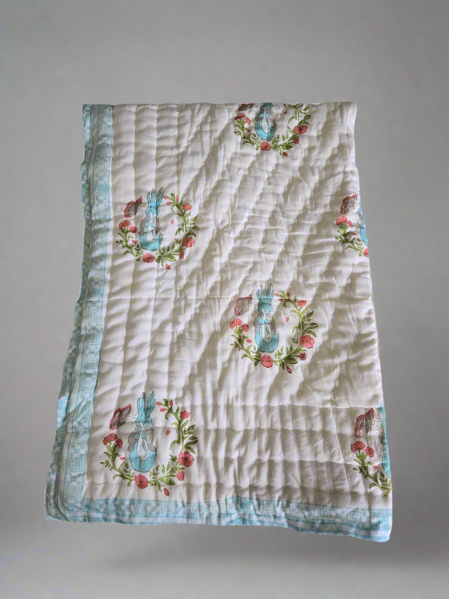 Meadow Bunny Reversible Quilts