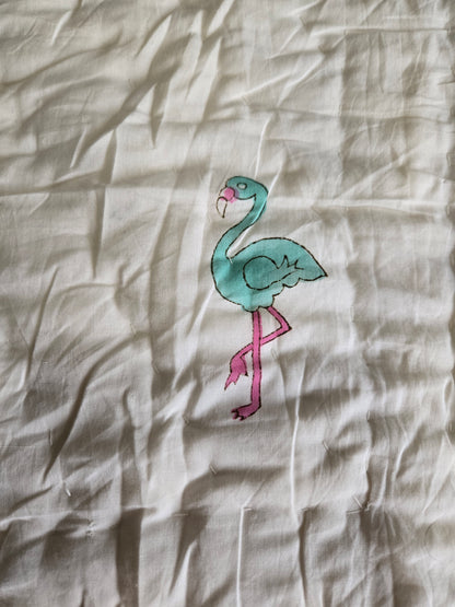 Flamingo Parade Reversible Quilts