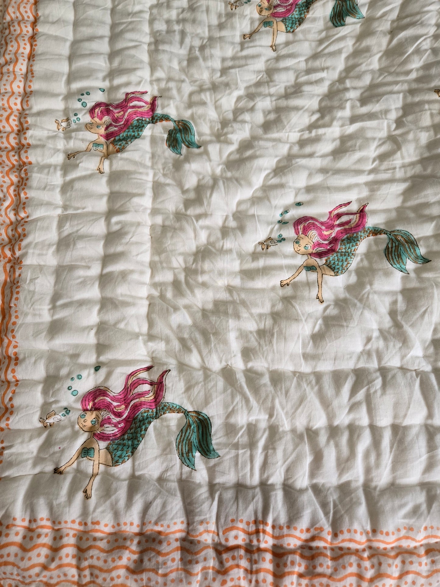 Mermaid Dreams Reversible Quilt