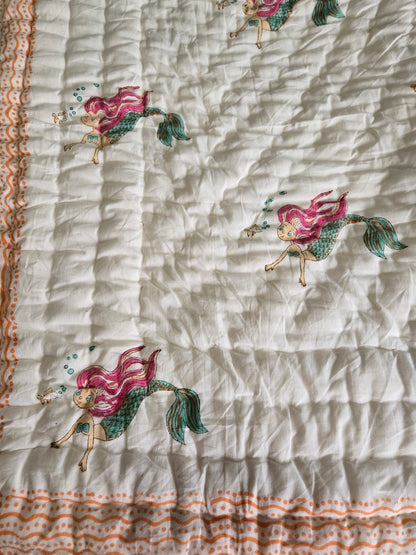 Mermaid Dreams Reversible Quilt