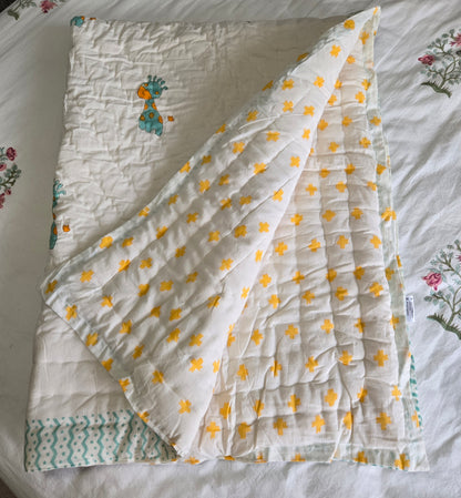 Jungle Joy Reversible Quilt